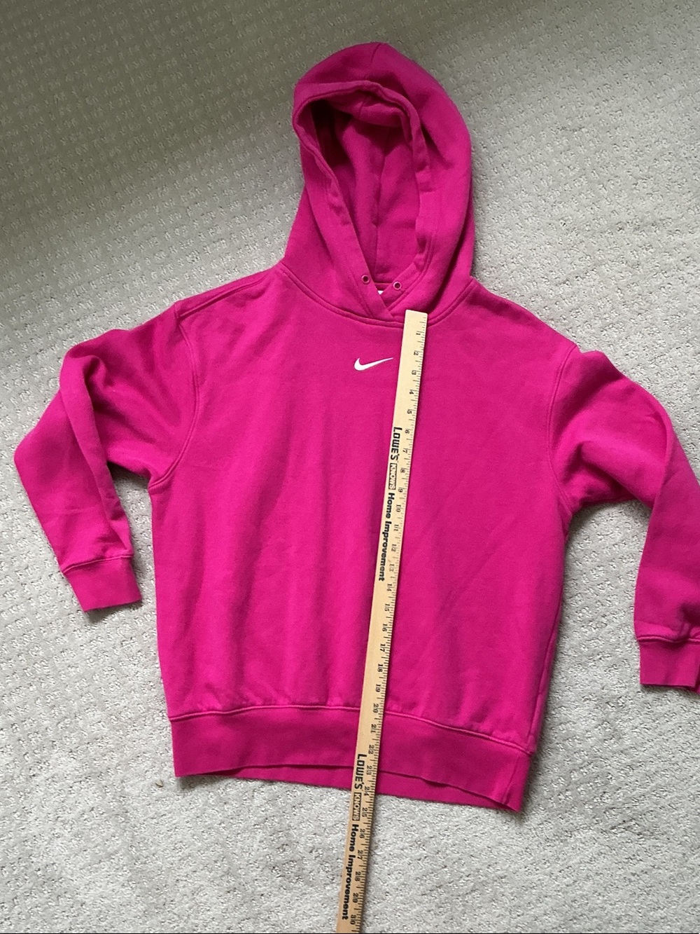 Nike Bright Pink Pullover Hoodie